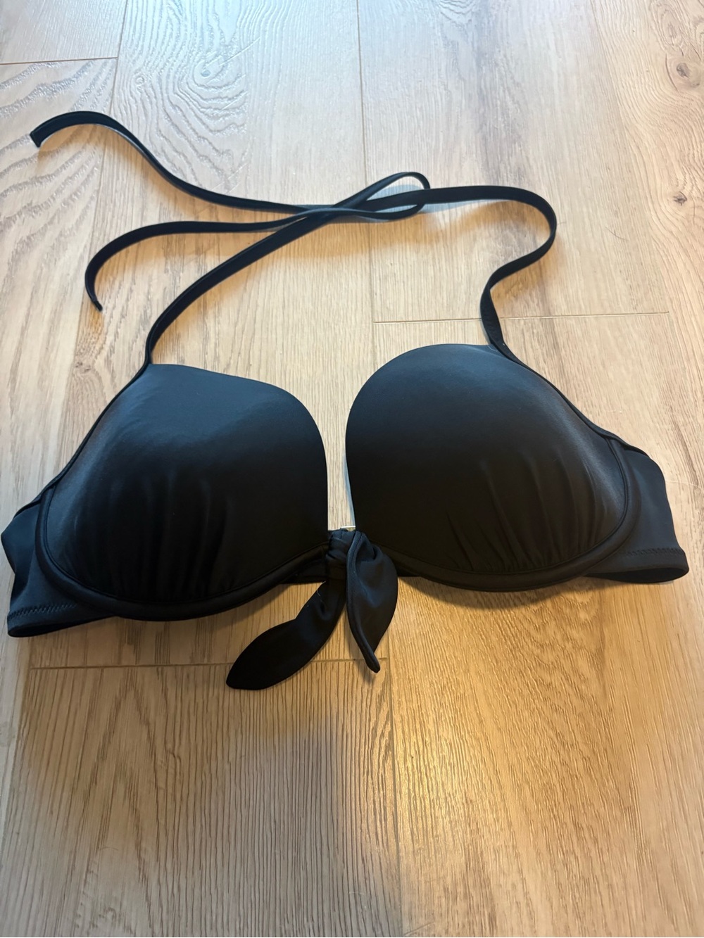 Shade & Shore Black Bikini Top 38C